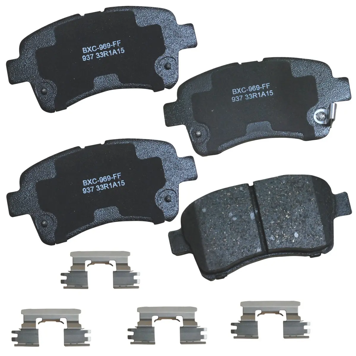 Bendix Premium SBC937 Ceramic Front Brake Pads for Suzuki Aerio 2002-2005 | OE Fit & Long-Lasting - main product image