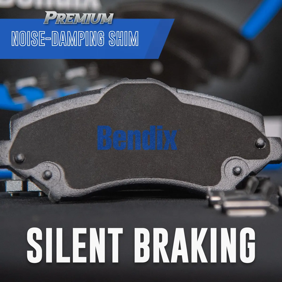 Bendix Premium SBC937 Ceramic Front Brake Pads for Suzuki Aerio 2002-2005 | OE Fit & Long-Lasting - view 5