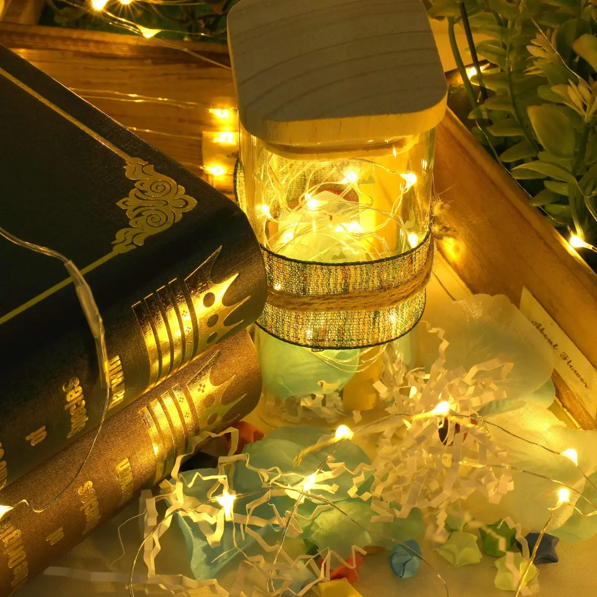 Ehome White LED String Lights 10m (33ft) | USB Powered, Waterproof, Copper Wire - view 7