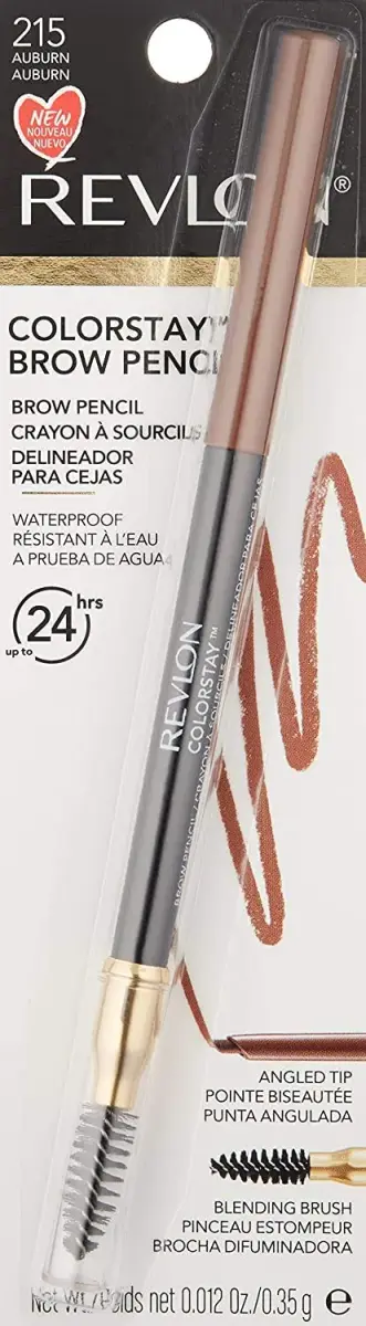 Revlon ColorStay Eyebrow Pencil with Spoolie Brush, 0.021 oz | Waterproof, Natural-Looking Brows - view 9