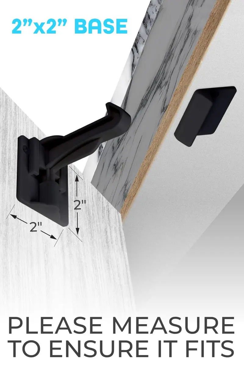 The Good Stuff Invisible Baby Cabinet Locks – No Tools Needed, 12 Pack | Secure Drawers & Cabinets - view 2