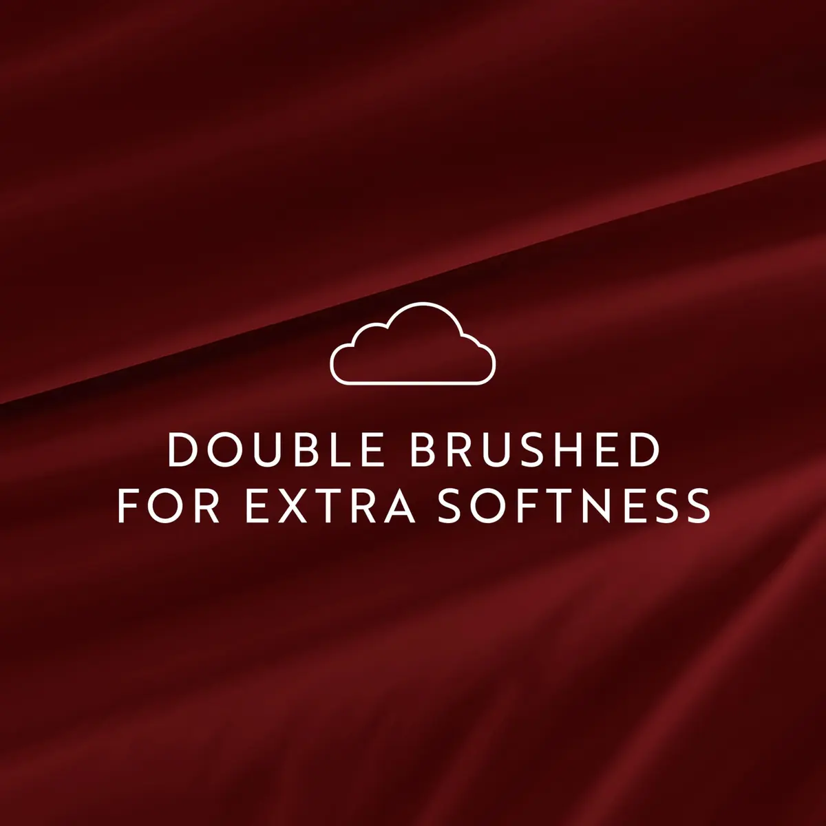 Linen Market 6 Piece Burgundy Twin XL Sheet Set | 156 GSM Microfiber Polyester - view 2