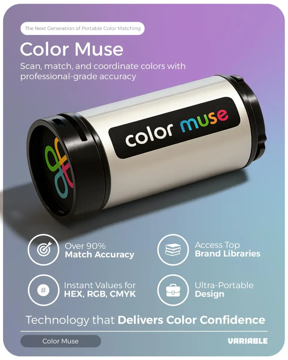 COLOR MUSE Colorimeter - Mobile Color Matching Tool | Accurately Matches Colors to Paint and Products - view 2