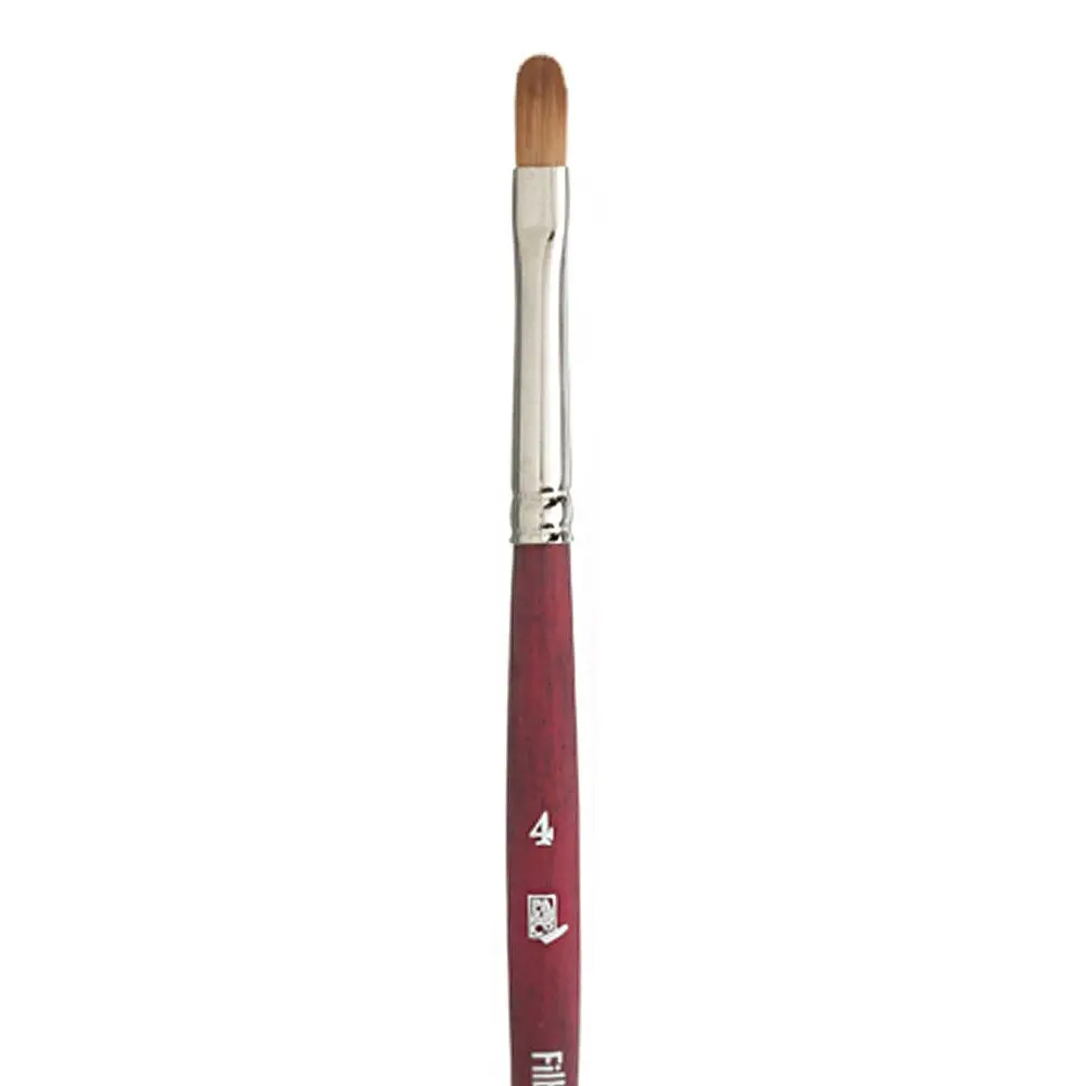 Princeton Velvetouch Series 3950 Paint Brush 4 | Premium Synthetic Filaments for Acrylic, Oil & Watercolor - view 2
