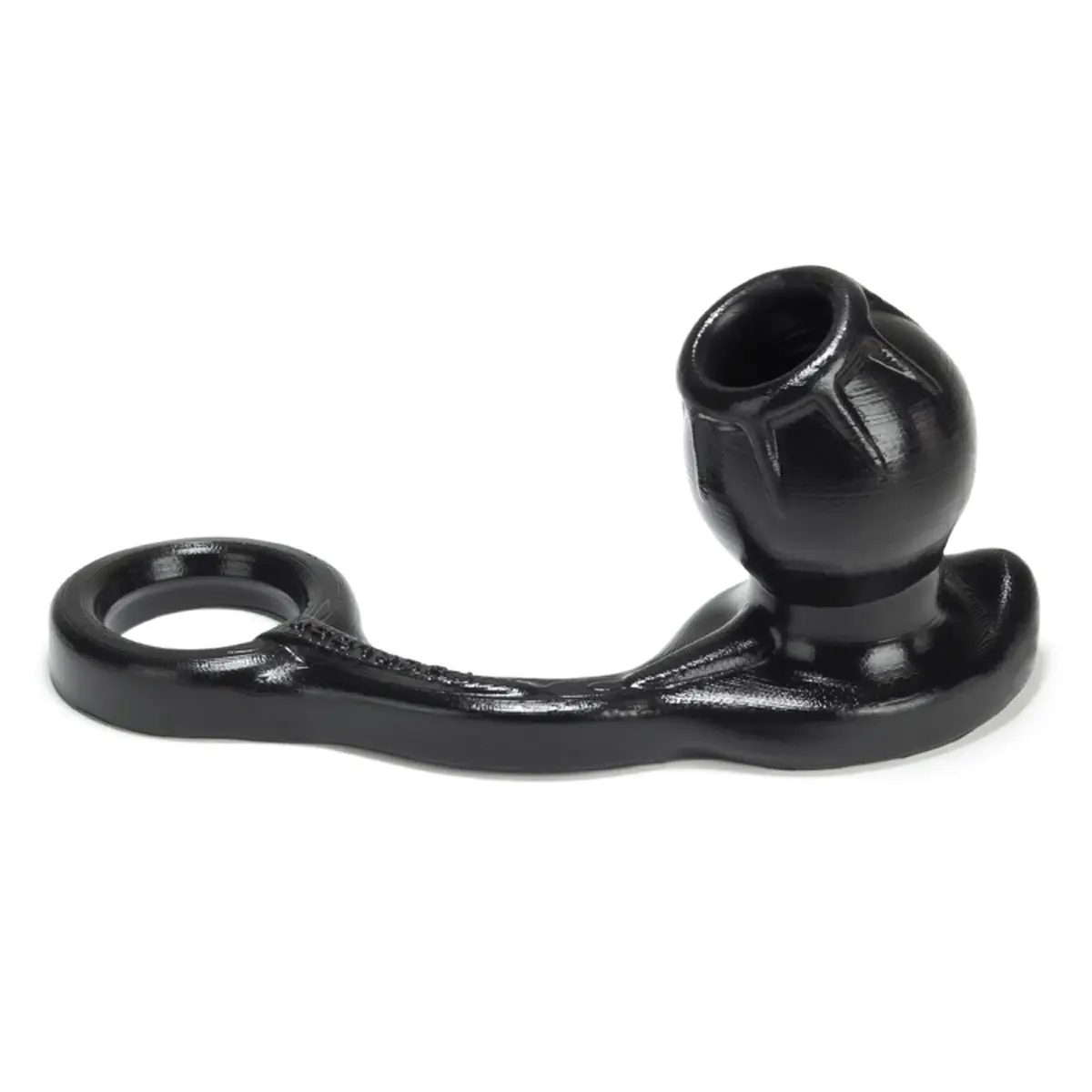 Oxballs Fucklock Asslock Cock Ring and Hollow Plug 300g (Black) | Ultimate Stimulation - view 2