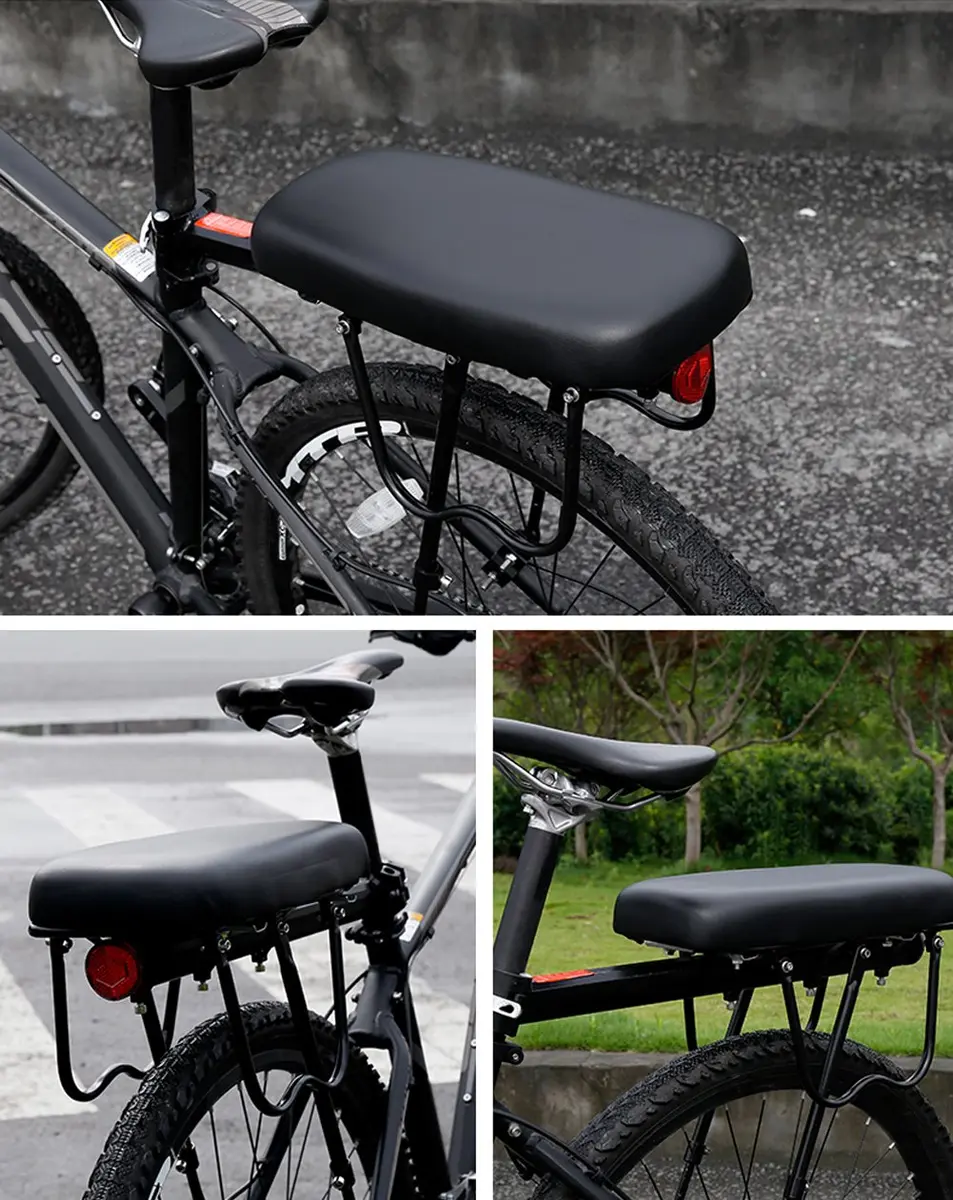 TOPCABIN Bicycle Manned Cushion Mountain Bike Back Seat | Comfortable Saddle for Kids & Adults - view 6
