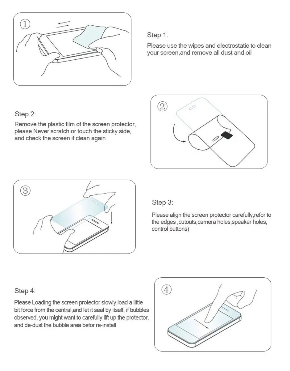 (Pack of 2) Tempered Glass Screen Protector for Nintendo Wii U, AKWOX 0.3mm 2.5D High Definition 9H | Premium Clear Screen Film - view 6