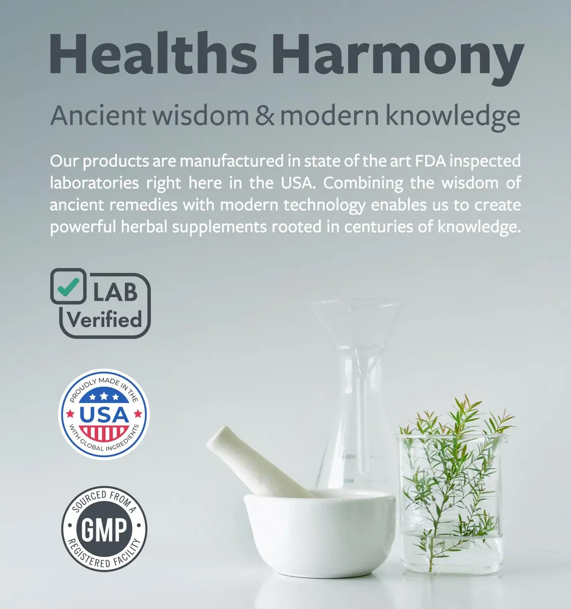 Healths Harmony Adrenal System Support & Cortisol Manager 60 Capsules | Maintain Stress & Cortisol Balance - view 5