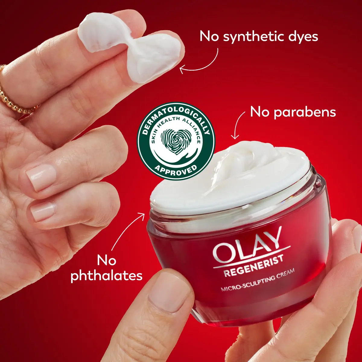 Olay Regenerist Micro-Sculpting Cream Face Moisturizer 0.5 oz | Deep Hydrating Anti-Aging Formula - view 9