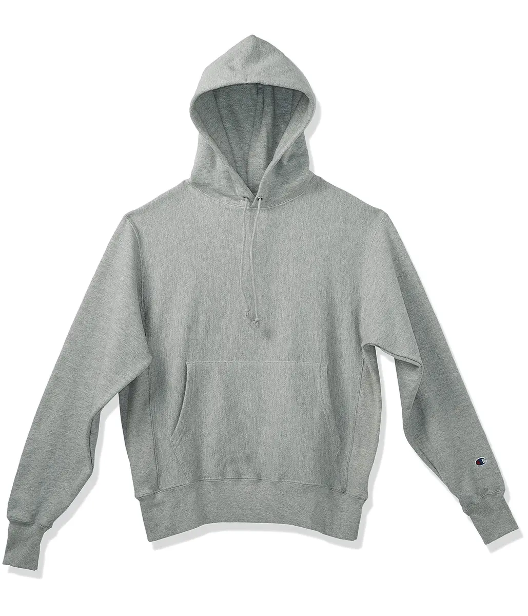 Champion Heavyweight Fleece Hoodie, Oxford Gray, XX-Large US | Classic Reverse Weave Sweatshirt - main product image