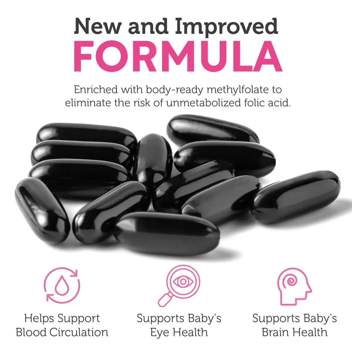 Zahler Prenatal +DHA 300 - Prenatal Vitamin with Methylated Folate & DHA for Pregnant Women - Support for Mom & Baby - 60 Softgels - view 5