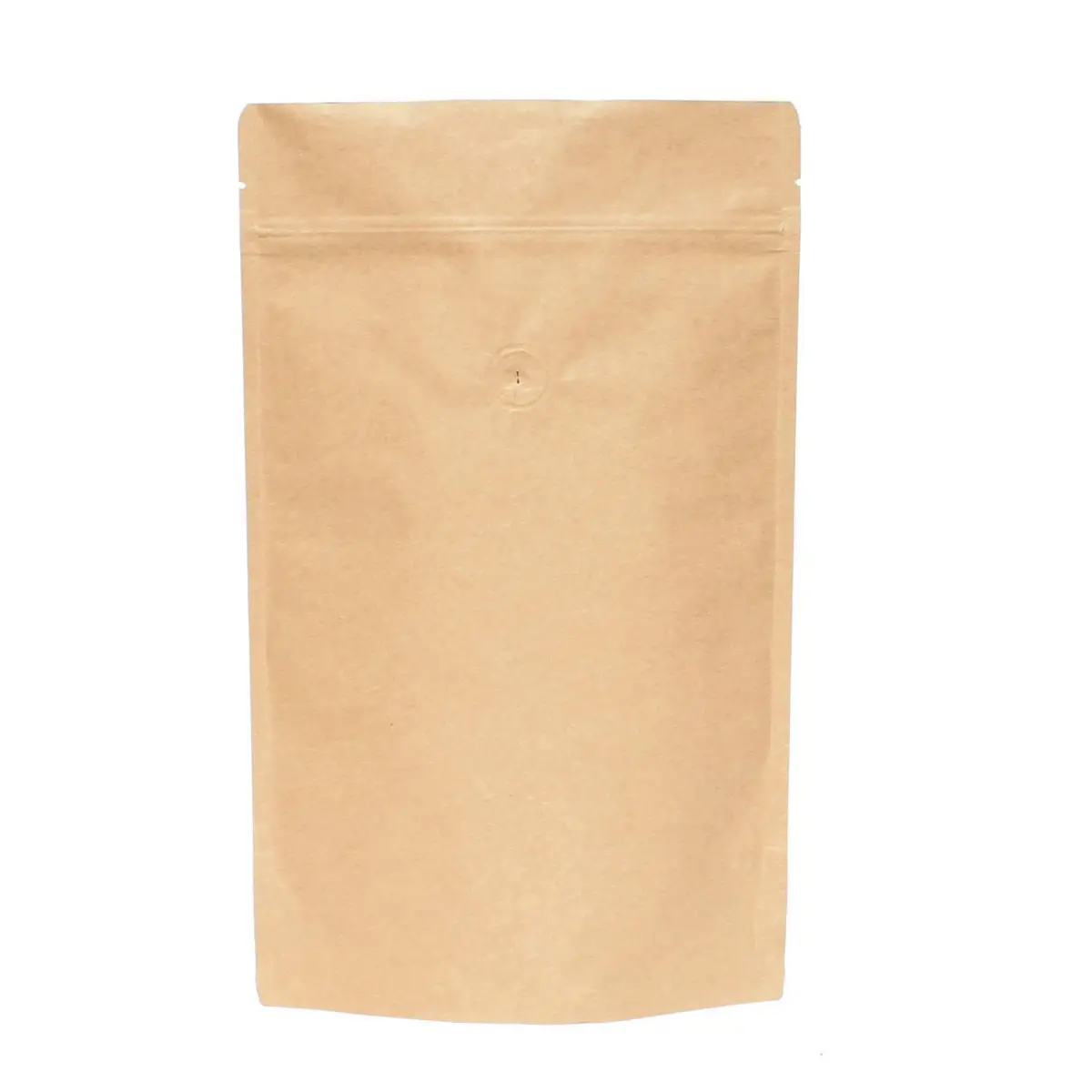 AwePackage 16 oz Food Storage Bag with Zipper & Valve | High Barrier Kraft Pouch for Freshness - main product image