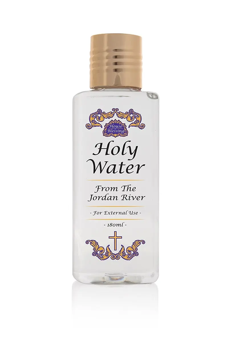 House of Blessing Holy Water from the Jordan River 180ml | Reusable Gift Box, Certificate & Blessing Card - view 3