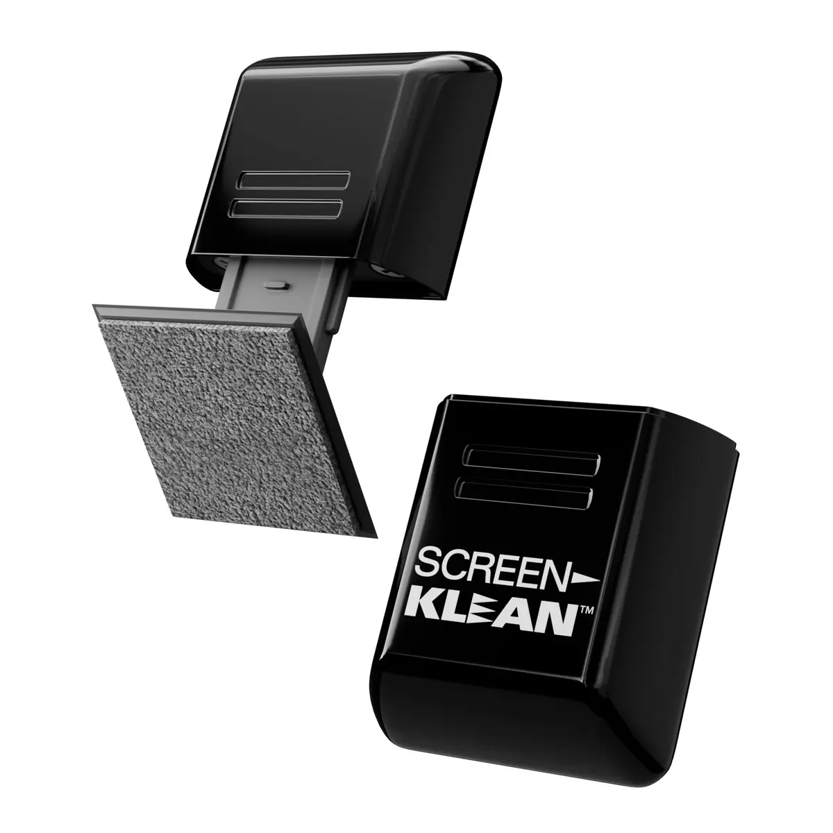 CarbonKlean ScreenKlean Tablet Screen Cleaner, Injected Black | Reusable, Microfiber, 150+ Uses - main product image