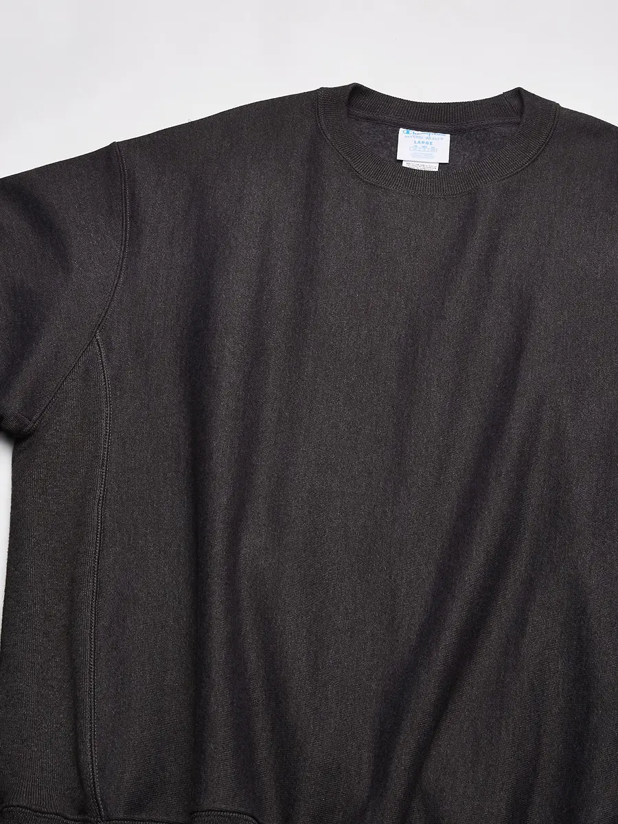 Champion Reverse Weave Sweatshirt, Granite Heather, S | Heavyweight Crew Neck for Men - view 3