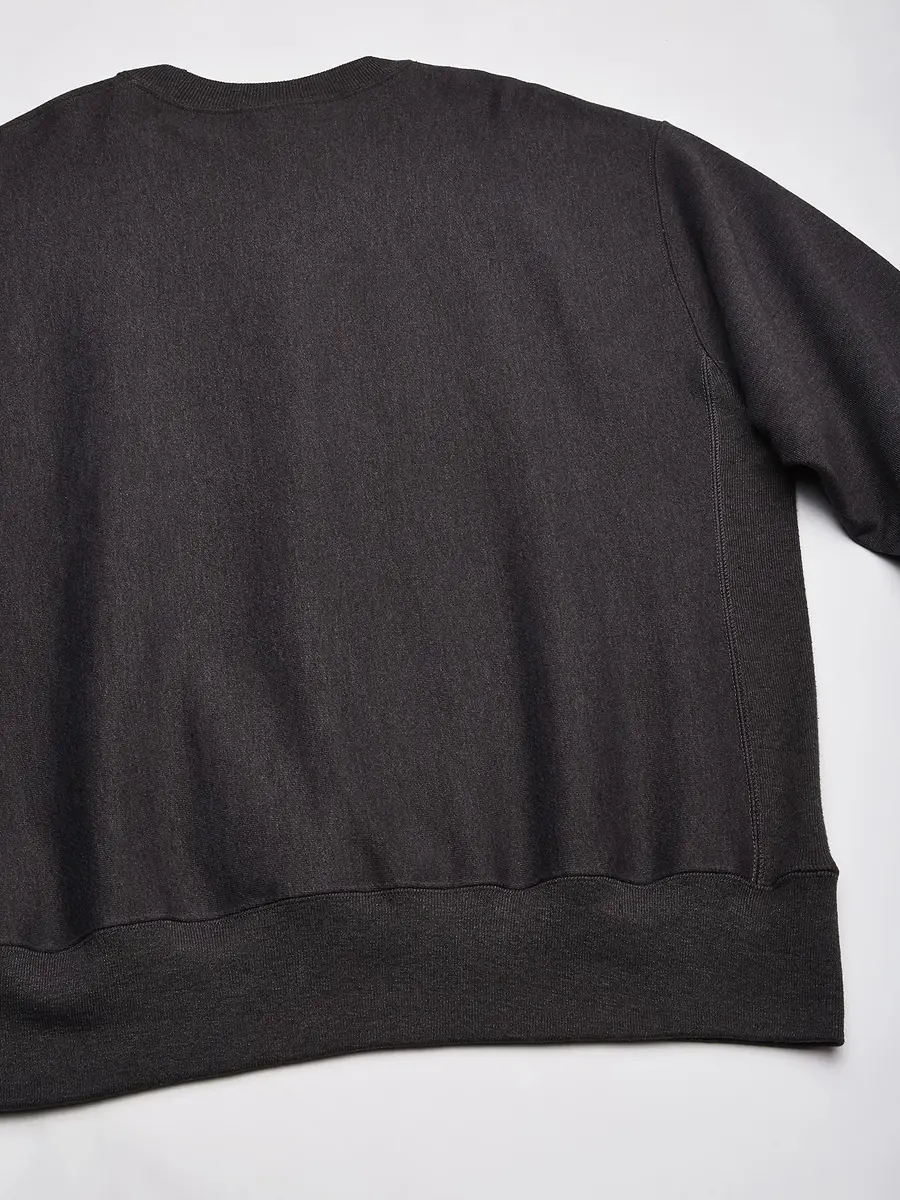 Champion Reverse Weave Sweatshirt, Granite Heather, S | Heavyweight Crew Neck for Men - view 4