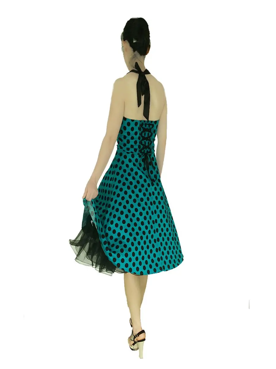 Shimaly Women's 50s Vintage Rockabilly Petticoat 26" Black | Classic Fluff & Puff - view 2