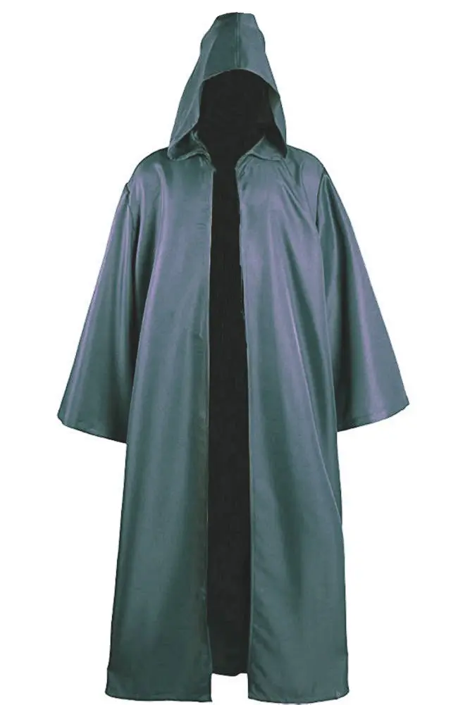 Gothden Adult Halloween Costume Tunic Hoodies Robe | Scary Cosplay Cape for Men & Kids - main product image