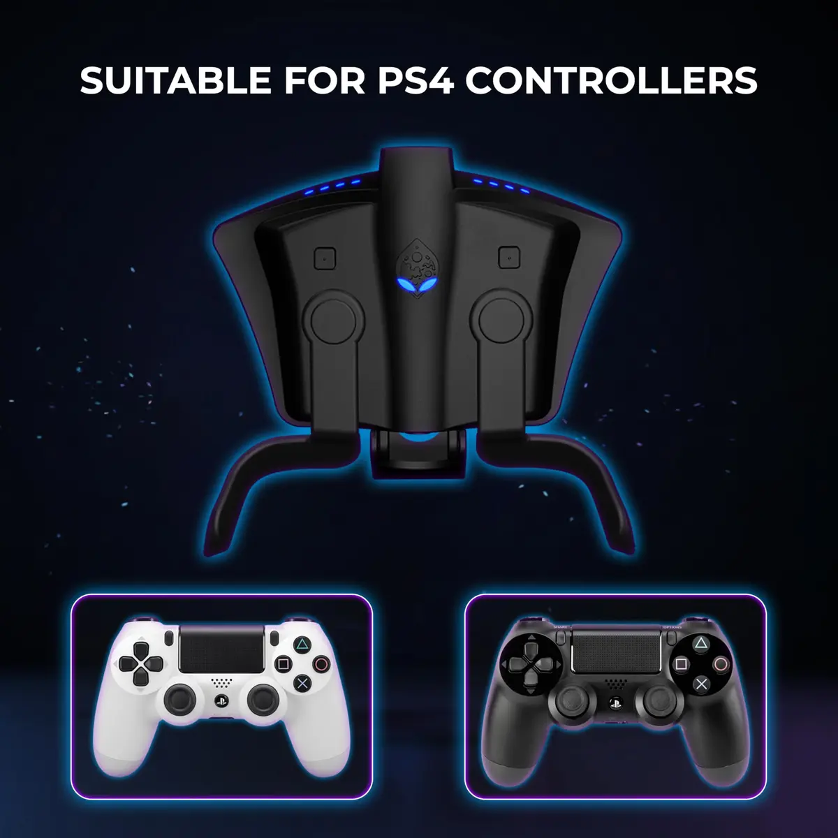 Collective Minds Strike Pack FPS Dominator for PS4 | Wired Controller MOD Kit with 2 Remappable Paddles & Built-In Mods - view 2