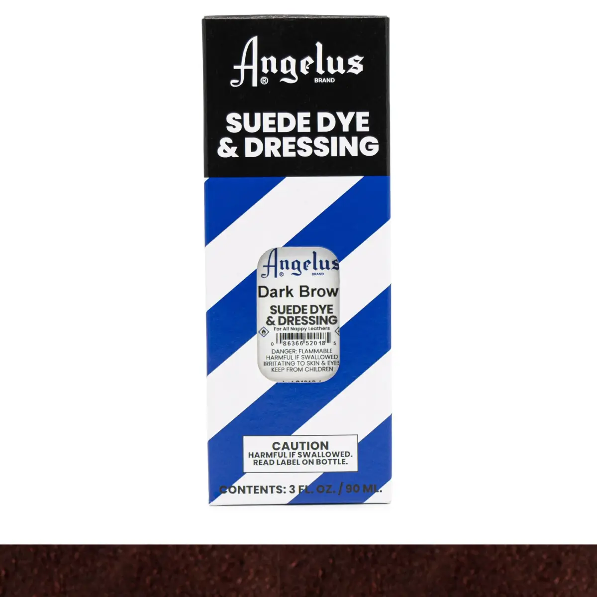 Angelus Dark Brown Suede Dye 88.7 ml (3 oz) | Restores Nappy & Smooth Leathers - view 4