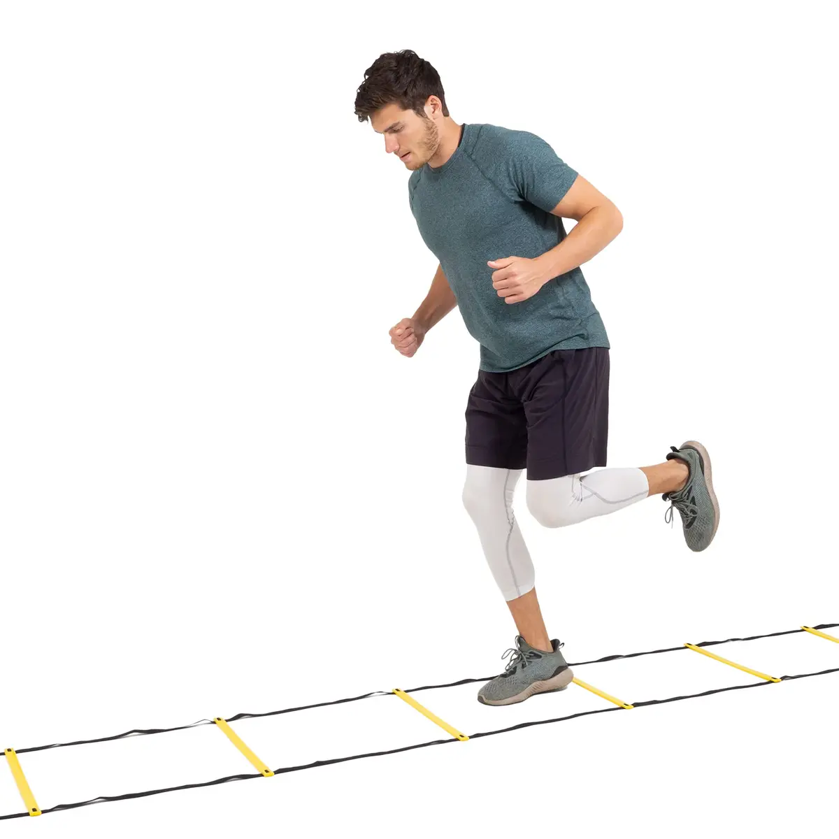 ProsourceFit Speed Agility Ladder 8 Rungs | Improve Footwork & Cardio in India - view 5