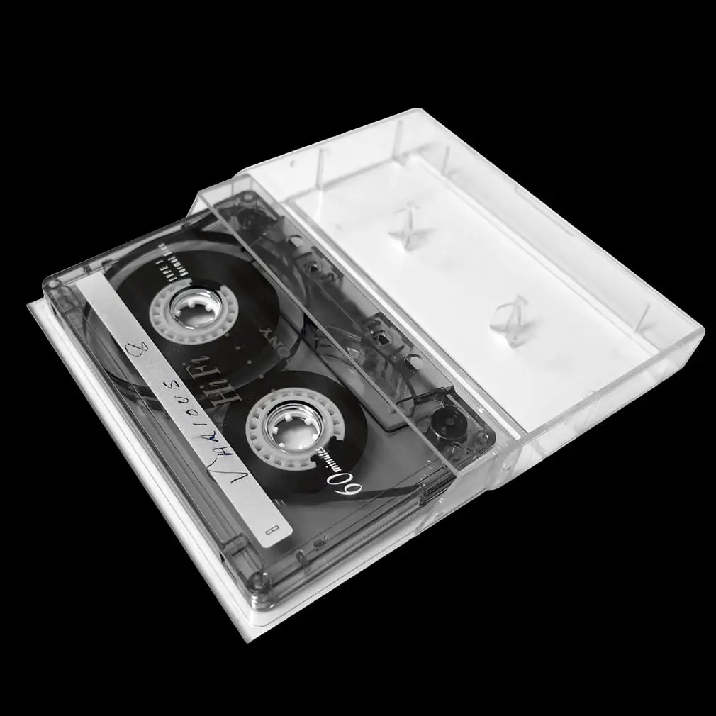Evelots Cassette Tape Storage Case, Holds 25 Tapes, Clear Plastic | Protects Music Collection from Dust & Scratches - view 6