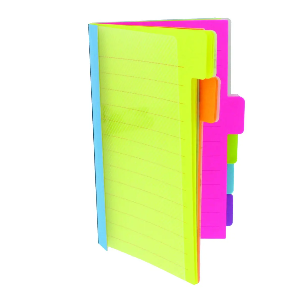 Redi-Tag Divider Sticky Notes 4" x 6" (120 Ruled Notes, 2 Books Per Pack) | Tabbed Lined Notepads for School, Home, Office - view 4