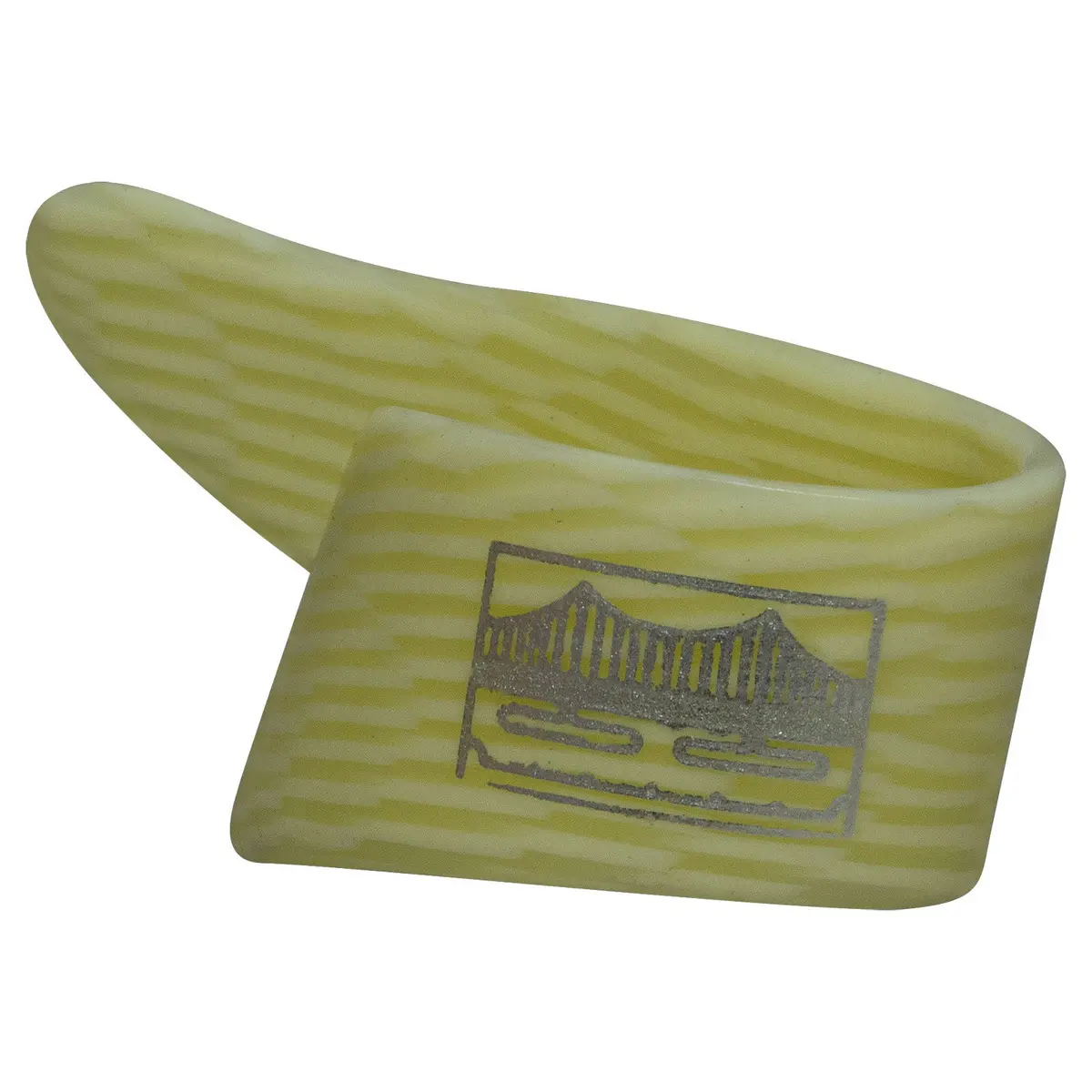 Golden Gate GP-12-4PK Grained Ivoroid Thumb Picks Small | Durable Vintage Guitar & Banjo Picks - main product image