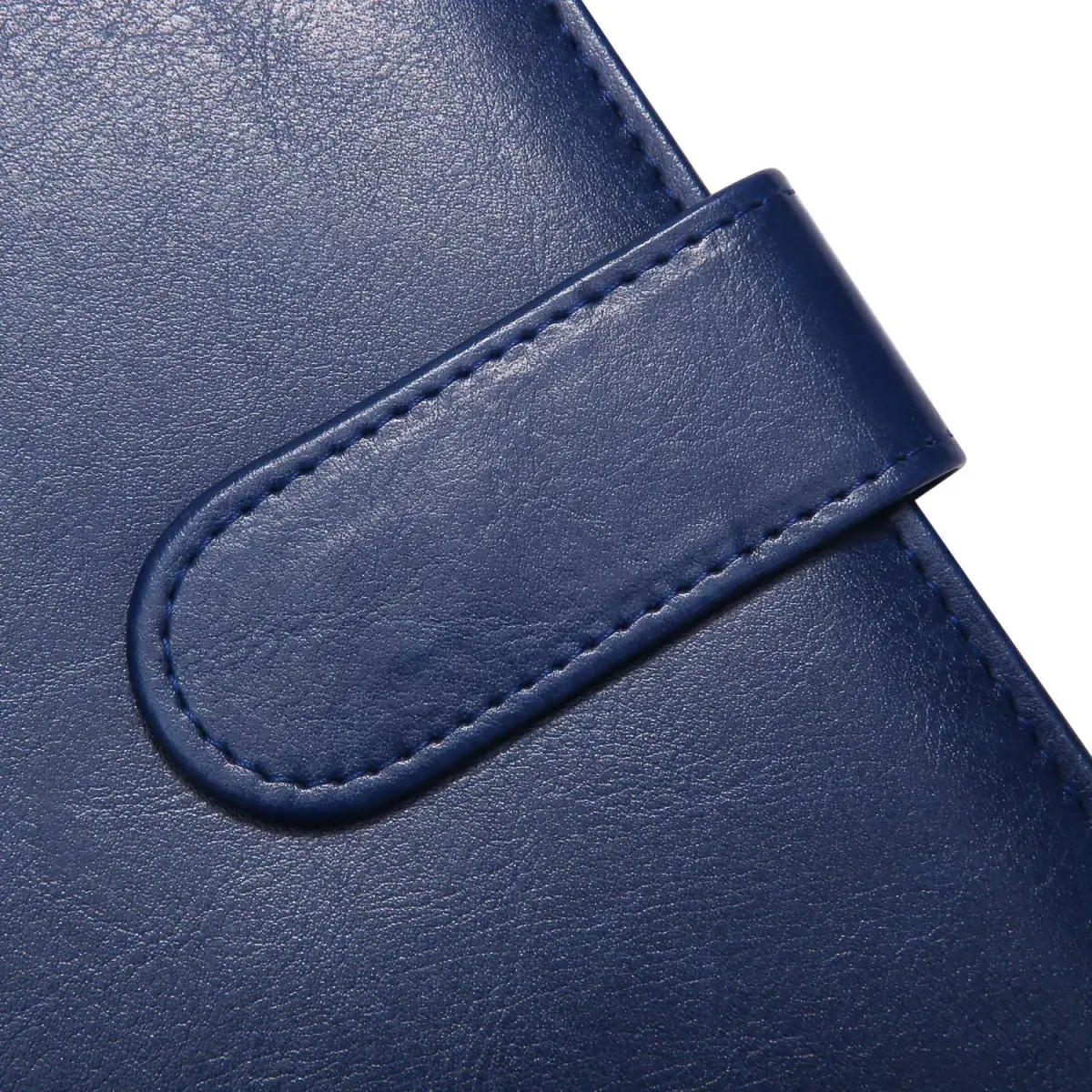 Mymazn Blue Faux Leather Padfolio Clipboard Folder Portfolio with Cover for A4 & Letter Size Refillable Writing Notepad | Holds 50 Sheets - view 5