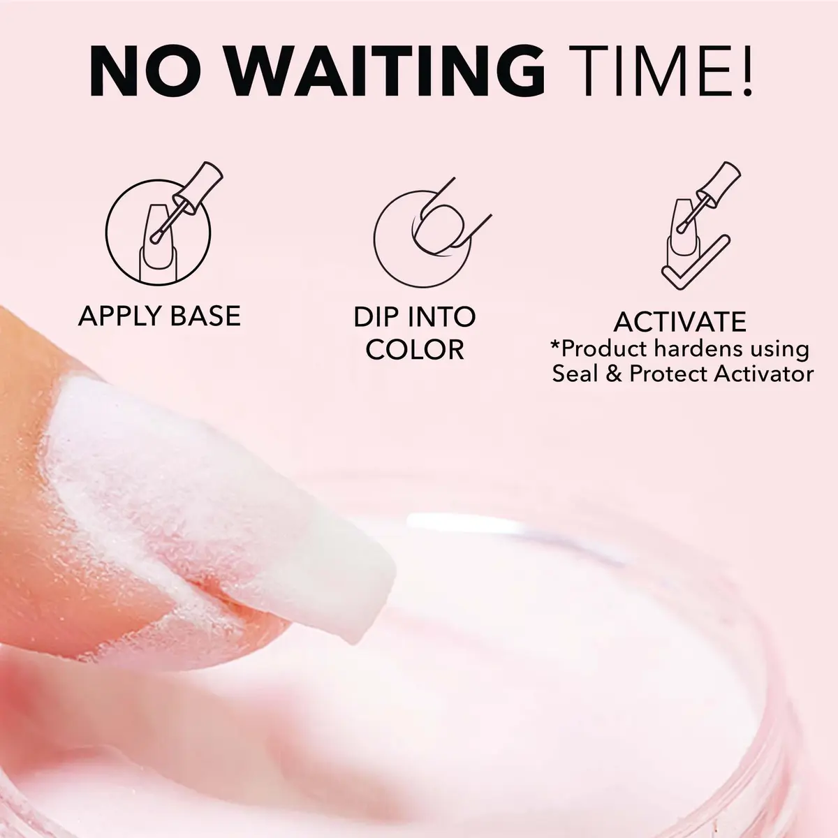 Kiara Sky Dip Powder Brown Tones 1 oz | Long-Lasting, Chemical-Free Nails - view 6