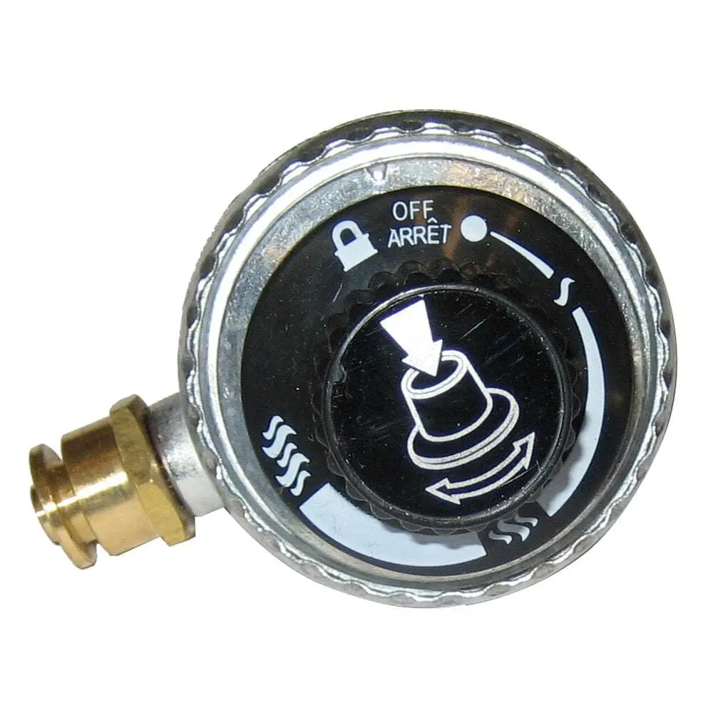 Kuuma LP Gas Regulator for Kettle | Solid Plastic, Black, One Size, Made in the USA - main product image