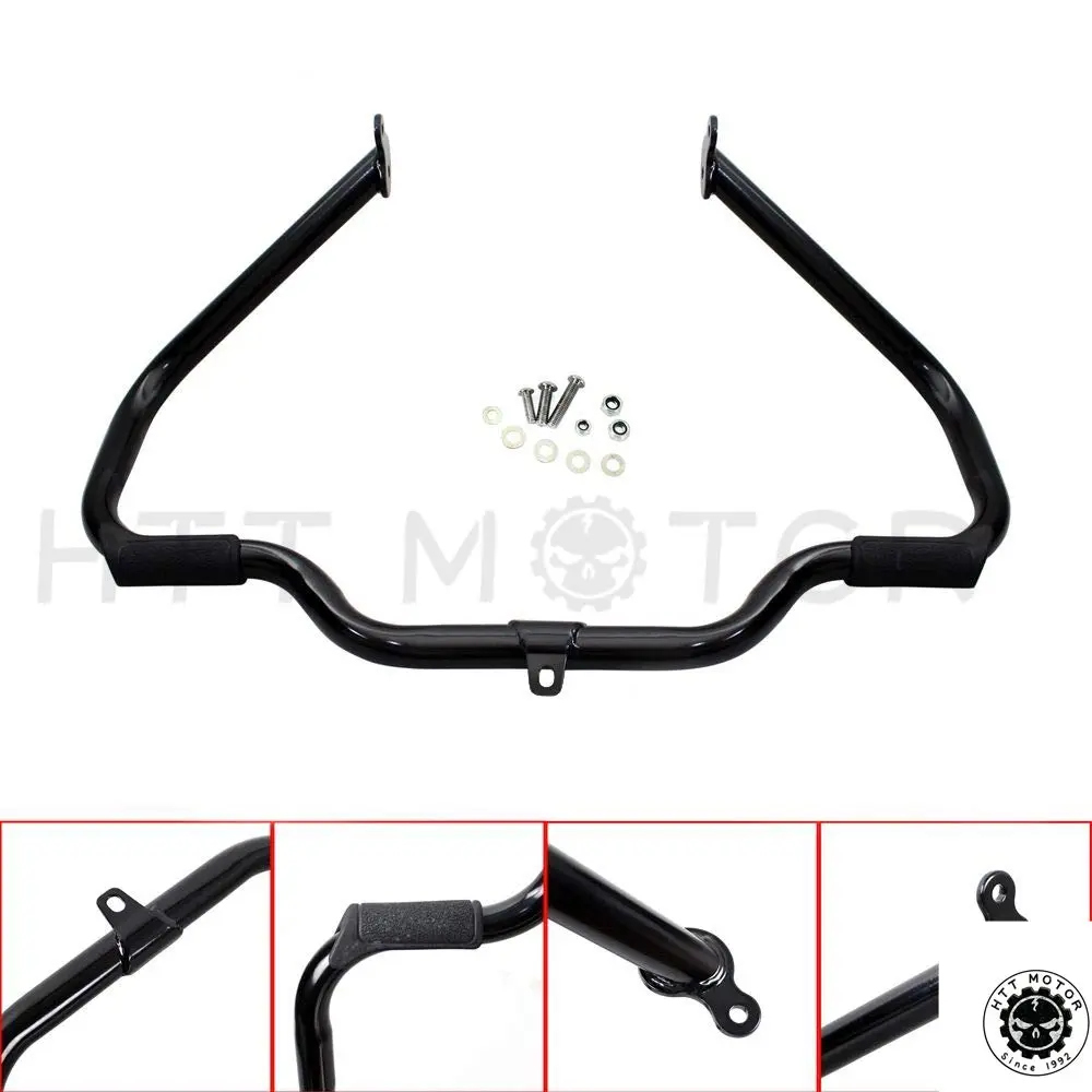 HTTMT EG03 Black Engine Guard Crash Bar for Harley Touring 2009-2017 | Heavy Duty Steel 1.25 inch - view 7