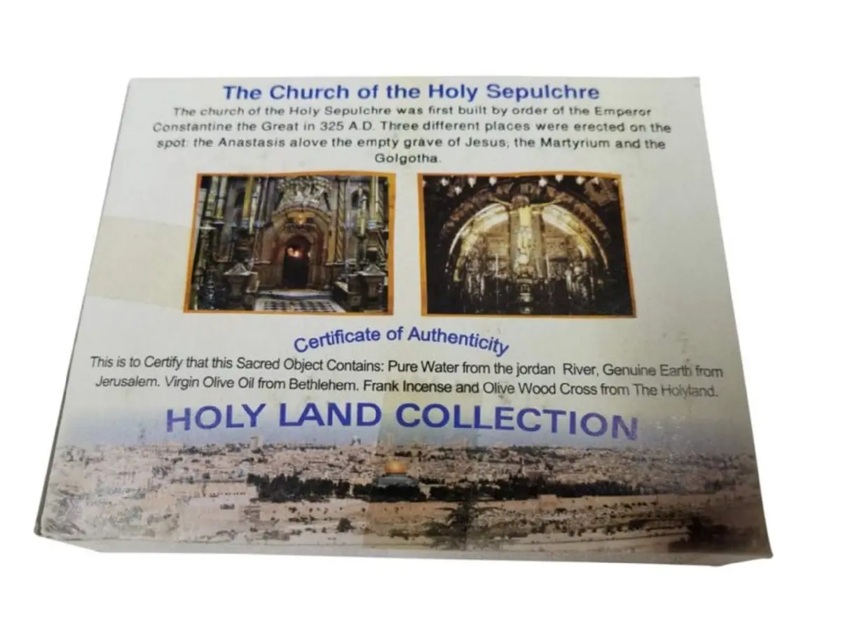 Bethlehem Gifts TM 3 in 1 Holy Land Collection Religious Home Décor Accent - view 2