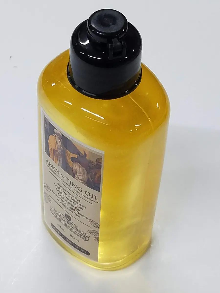 Bethlehem Gifts TM Holy Land Blessed Anointing Oil Frankincense Myrrh Spikenard | Natural Anointing Oil from Holy Land - view 2