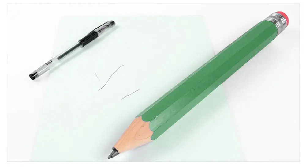 Nice Purchase Giant Wooden Jumbo Pencil 35cm (13.78in) | Novelty Writing Tool for Props & Display - view 6