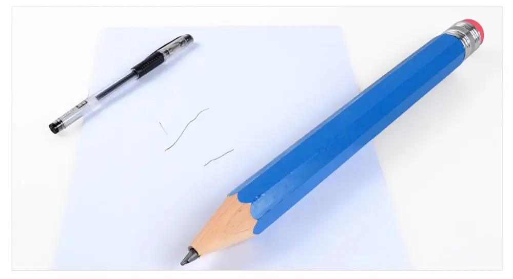 Nice purchase Giant Wooden Jumbo Pencil 35cm (13.78in) | Novelty Writing Instrument for Kids & Adults - view 6