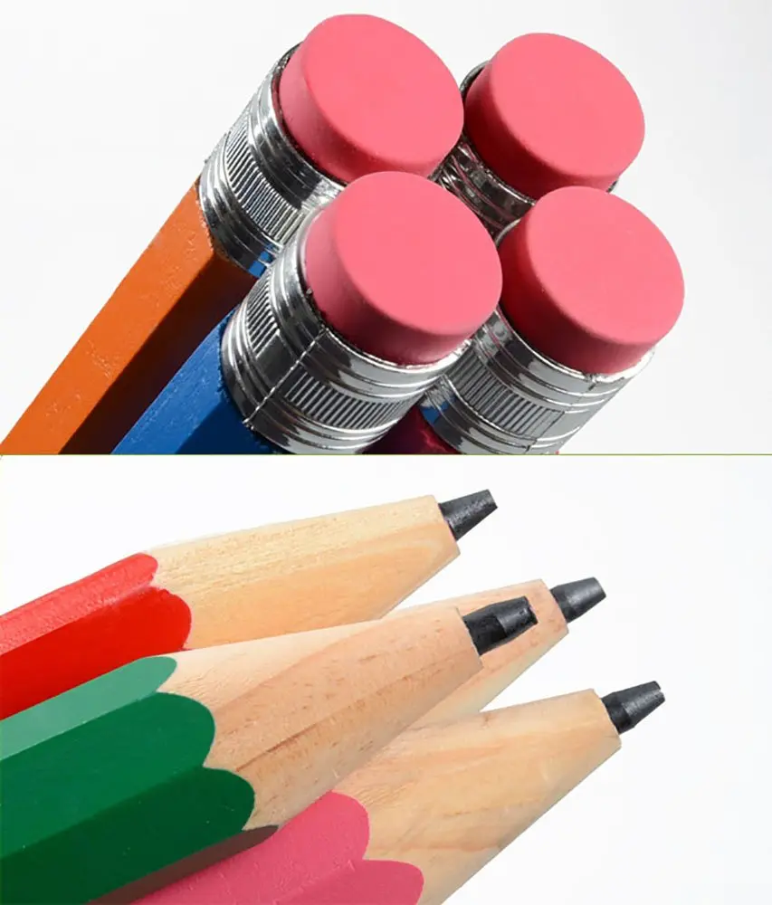 Nice purchase Giant Wooden Jumbo Pencil 35cm (13.78in) | Novelty Writing Instrument for Kids & Adults - view 3