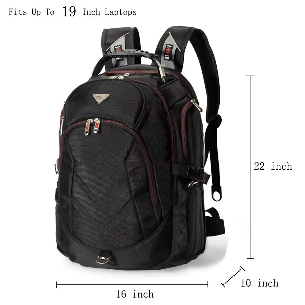FREEBIZ 19 Inch Laptop Backpack Bag | 55L Travel Rucksack for Gaming & Large Laptops - view 2