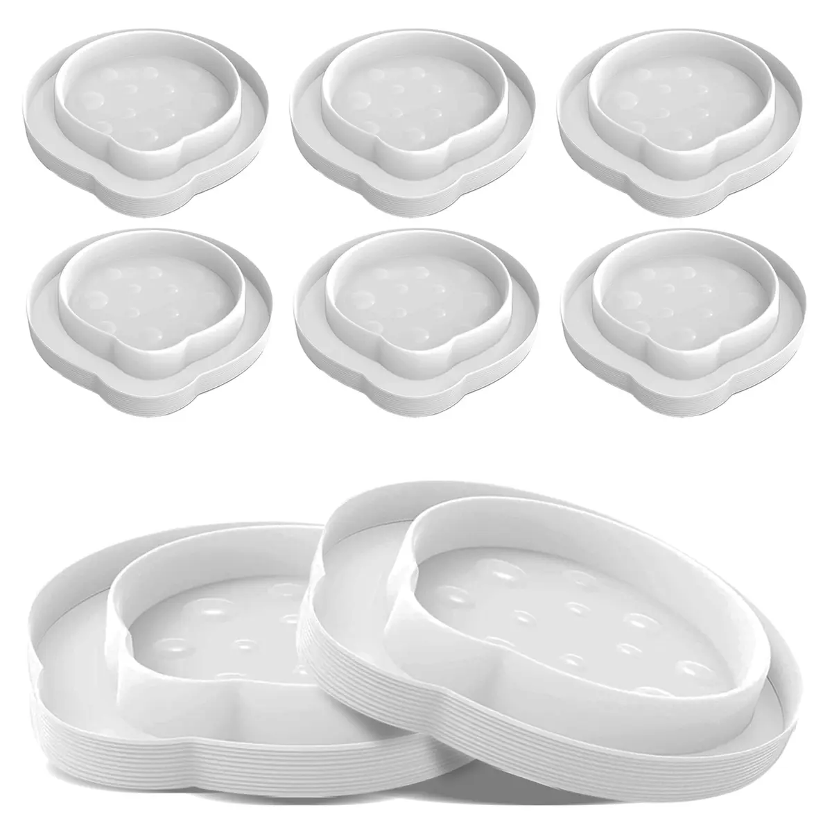 ASPECTEK Bed Bug Interceptors Pack of 8 | Pesticide-Free Insect Detectors for Furniture Legs - main product image