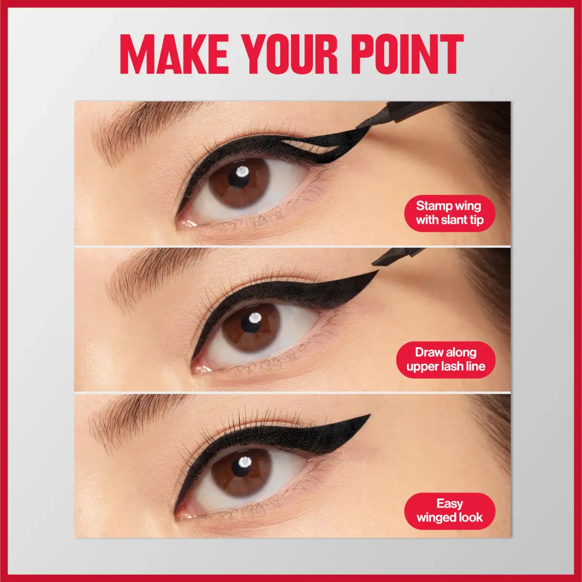 Revlon ColorStay Wing Line Liquid Eyeliner, Blackest Black, 0.04 fl oz (1.2 ml) | Waterproof & Smudge-Proof for Precise Wings - view 7