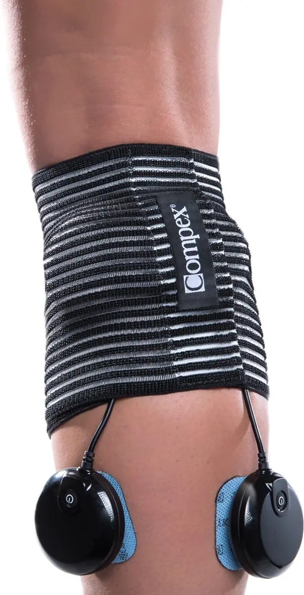 Compex Electrode Wraps 4 Count | Secure & Elastic Wraps for Muscle Stimulation - view 3
