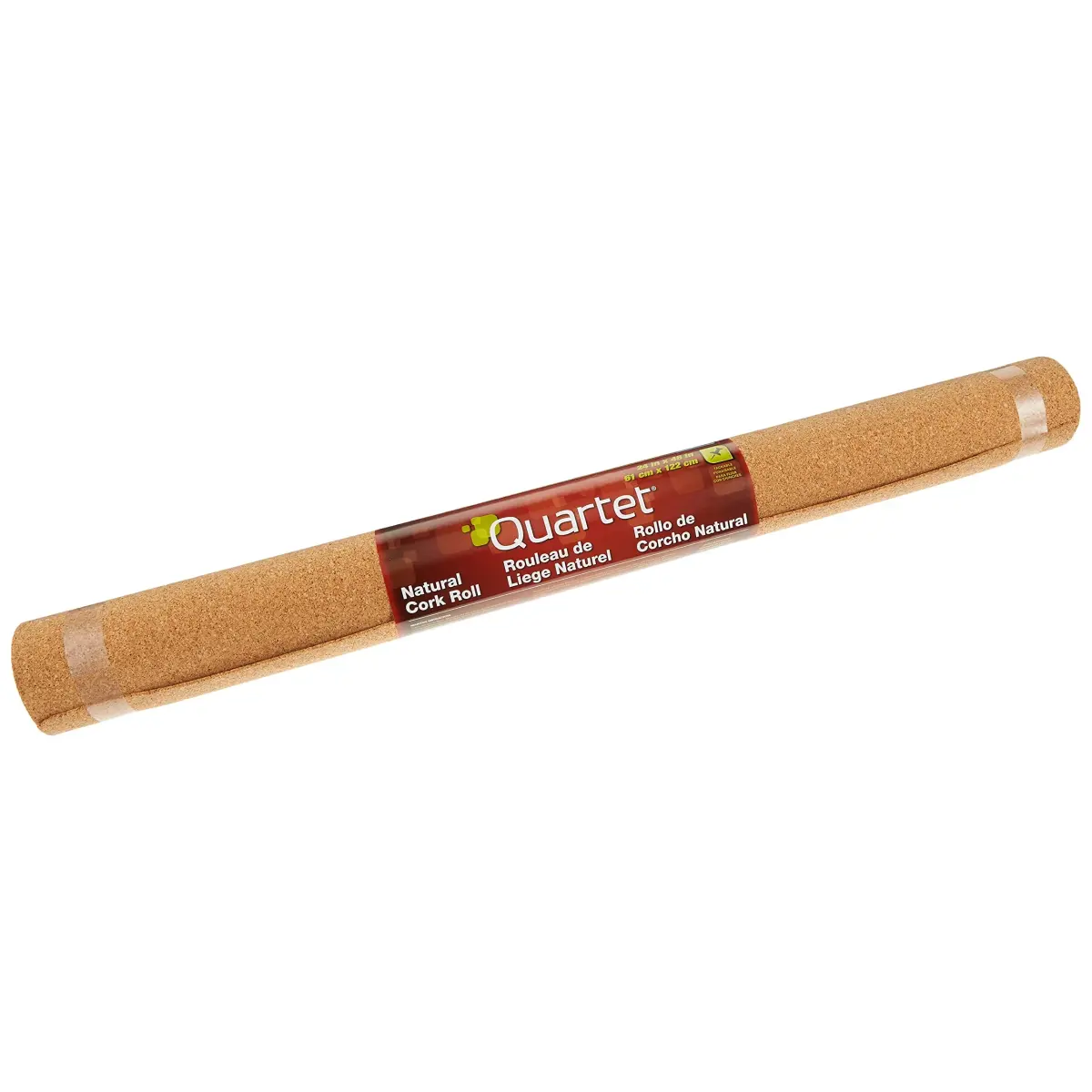 Quartet Natural Cork Roll 24" x 48" (2.27 kg / 5 lb) | Self-Healing & Sound Absorbing Bulletin Board - main product image