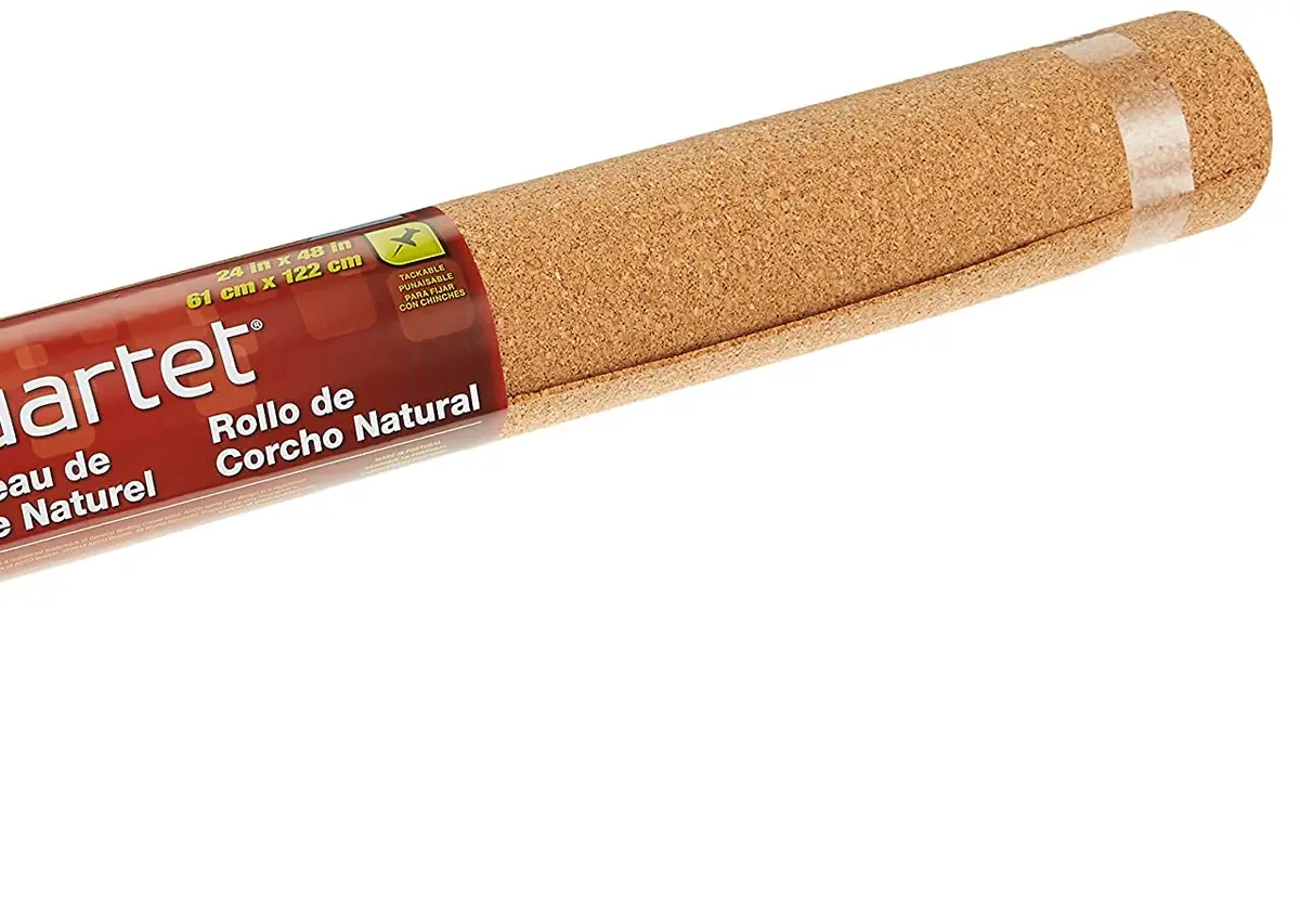 Quartet Natural Cork Roll 24" x 48" (2.27 kg / 5 lb) | Self-Healing & Sound Absorbing Bulletin Board - view 3