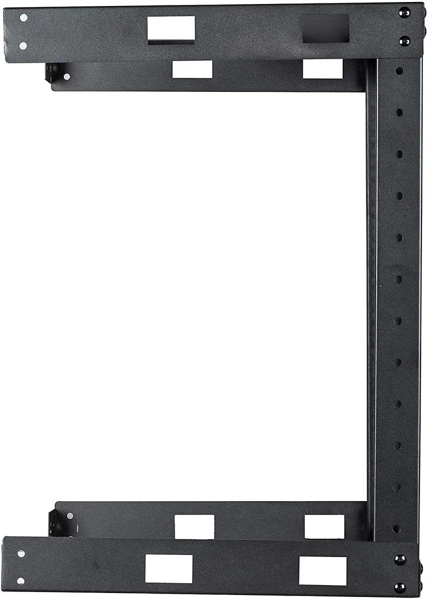 KENUCO 9U Wall Mount Open Frame Steel Network Equipment Rack 17.75 Inch Deep | Max Airflow & Easy Access - view 4