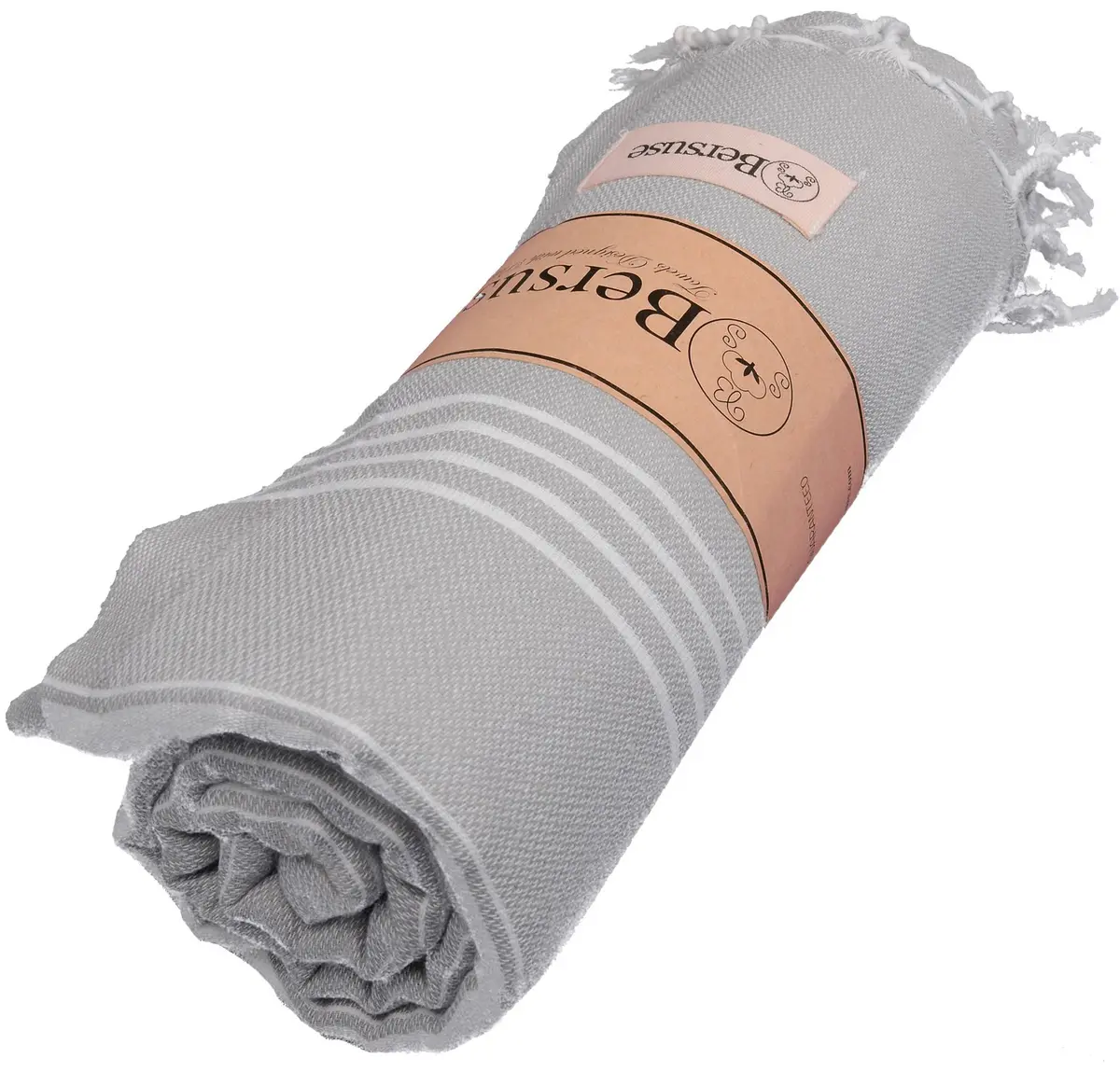 Bersuse Anatolia XL Turkish Cotton Beach Blanket 61x82 Inches | Quick-Dry & Lightweight - view 2