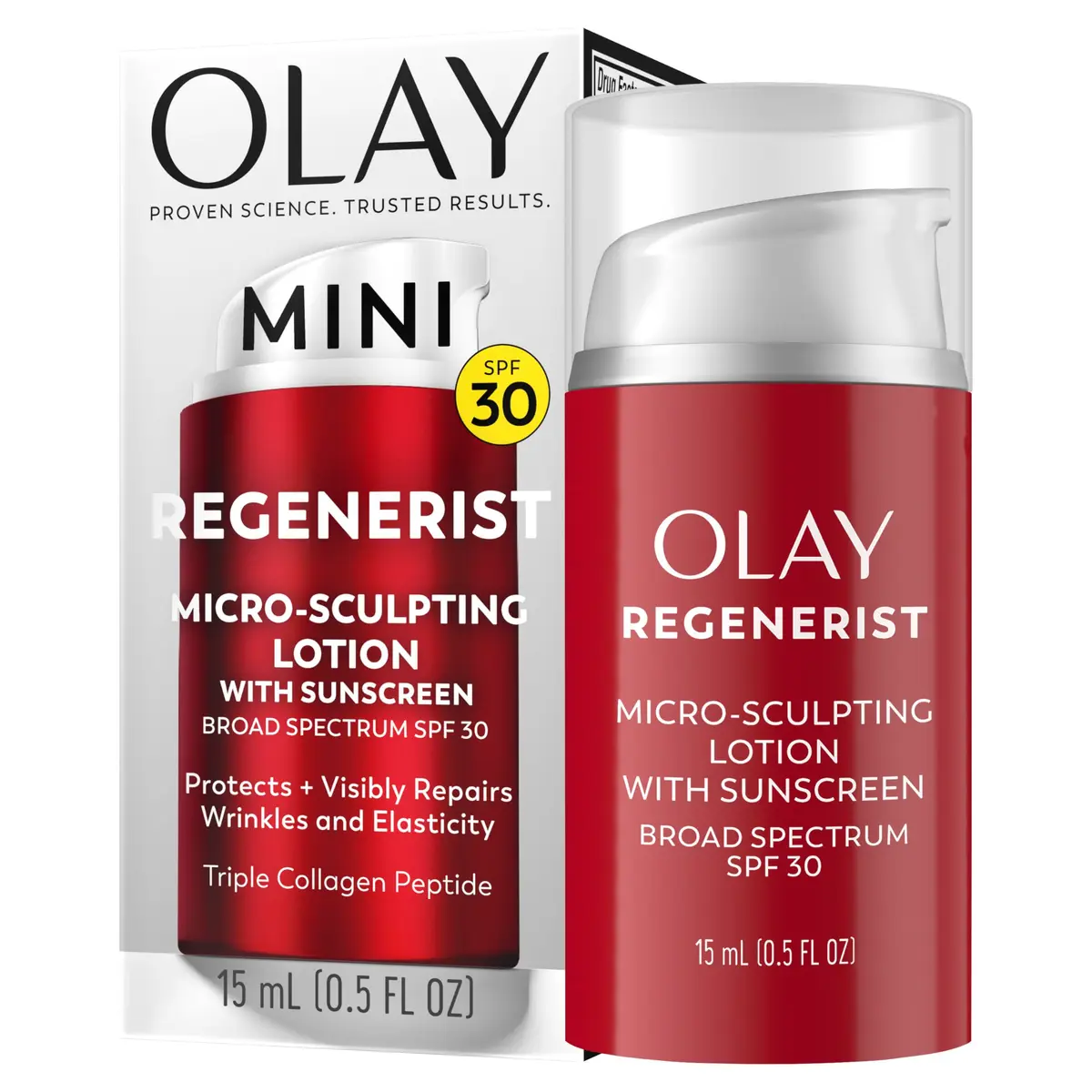 Olay Regenerist Micro-Sculpting Cream Face Moisturizer with Sunscreen SPF 30 | Anti-Aging Hydrating Face Cream 0.5 oz - view 7