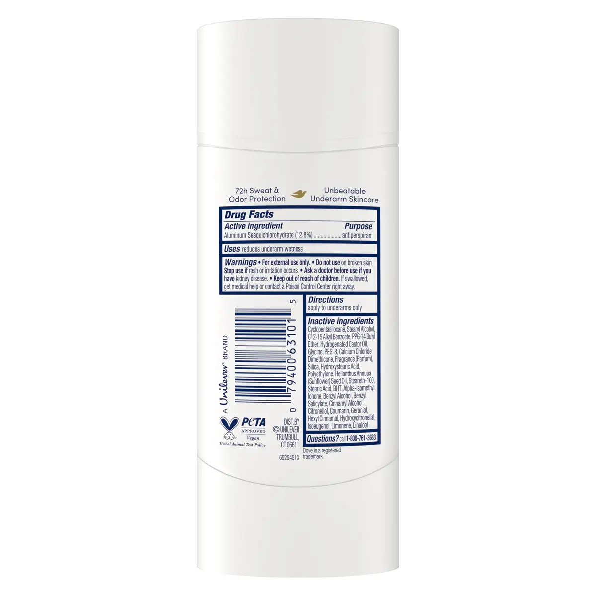 Dove Advanced Care Sheer Fresh Antiperspirant Deodorant Stick 77ml (2.6 oz) | 72-Hour Sweat & Odor Protection - view 2