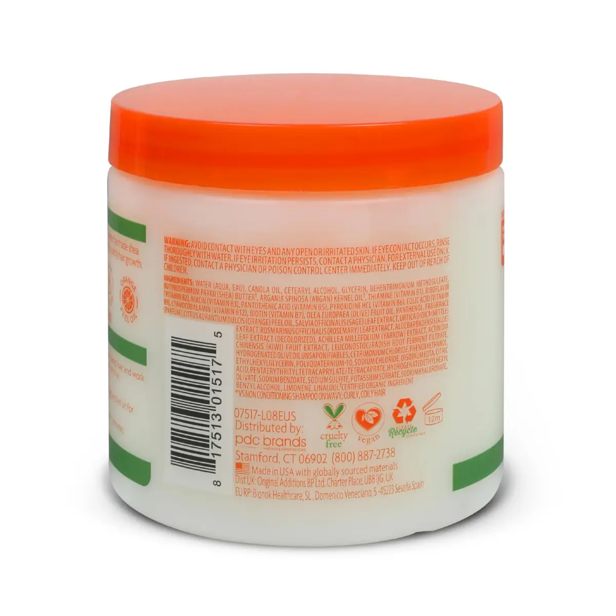 Cantu Argan Oil Leave-In Conditioning Repair Cream 453g (16 Ounce) | Hydrates & Strengthens Damaged Hair - view 2