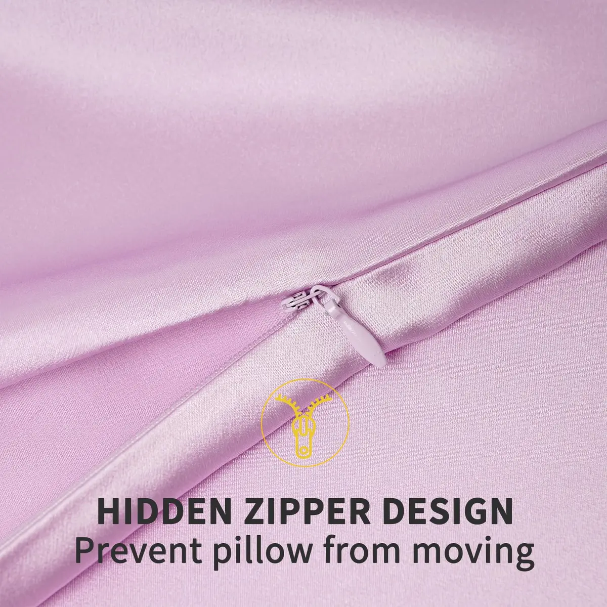 ZIMASILK 100% Pure Mulberry Silk Pillow Cases for Hair and Skin, Queen 51cm x 76cm (20"x30") | Hypoallergenic & Anti-Aging Pillowcase - view 7