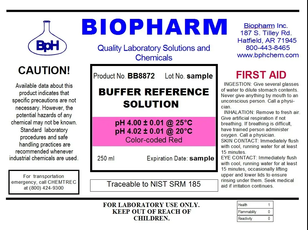 Biopharm pH Calibration Buffer 3-Pack | NIST Traceable Solutions for Accurate pH Meter Calibration - view 7